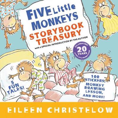 Book cover for Five Little Monkeys Storybook Treasury