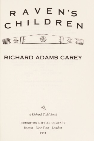 Cover of Raven's Children