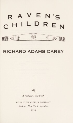 Book cover for Raven's Children