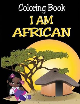 Book cover for Coloring Book - I Am African