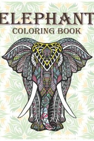 Cover of Elephant Coloring Book