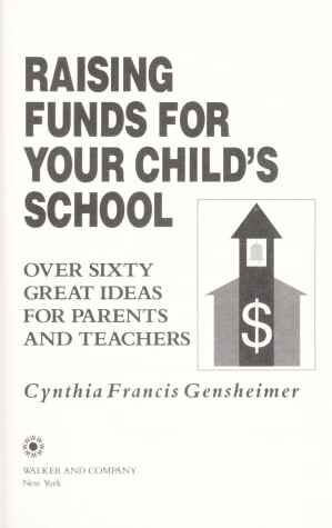 Book cover for Raising Funds for Your Child's School