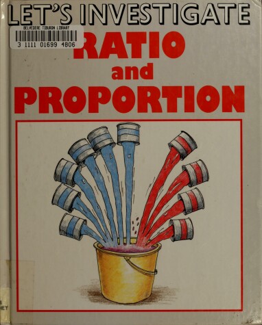 Cover of Ratio and Proportion