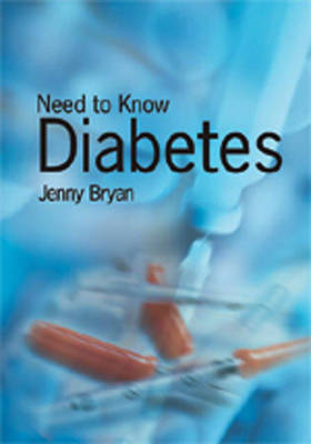 Book cover for Need to Know: Diabetes Paperback