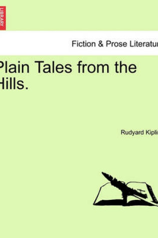 Cover of Plain Tales from the Hills. Second Edition.