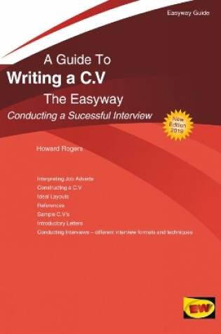 Cover of A Guide To Writing A C.v.