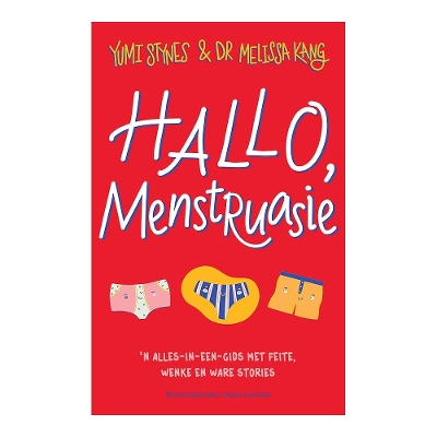 Book cover for Hallo, Menstruasie