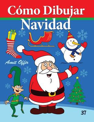 Book cover for Cómo Dibujar - Navidad