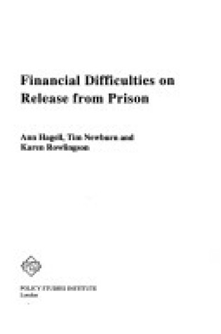 Cover of Financial Difficulties on Release from Custody