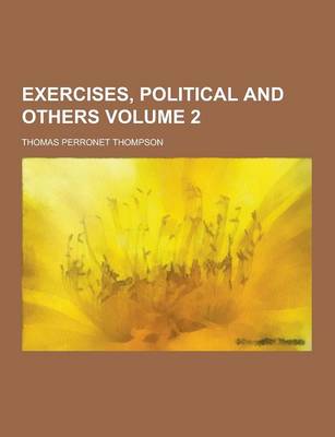 Book cover for Exercises, Political and Others Volume 2