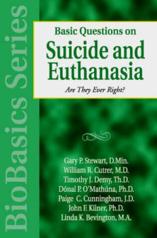 Cover of Basic Questions on Suicide and Euthanasia