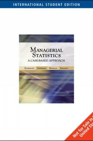 Cover of Managerial Statistics