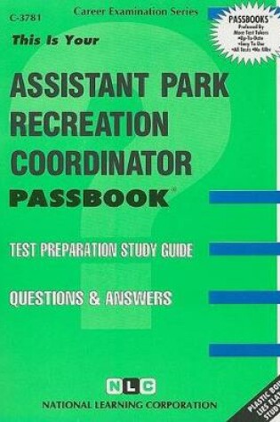 Cover of Assistant Park Recreation Coordinator