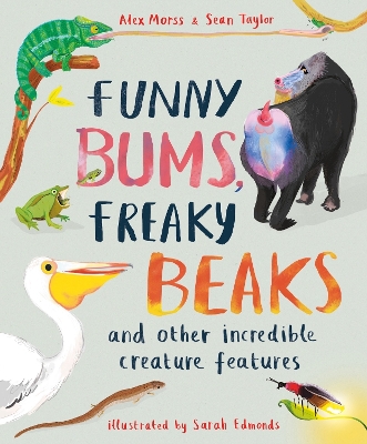 Book cover for Funny Bums, Freaky Beaks