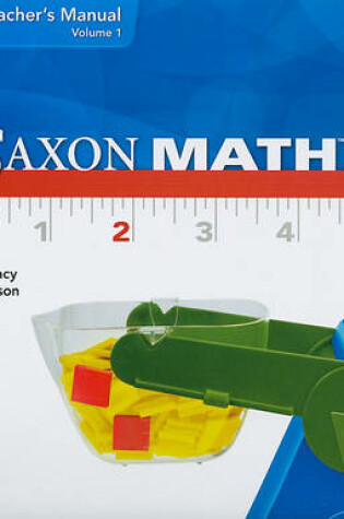 Cover of Saxon Math 2, Volume 1