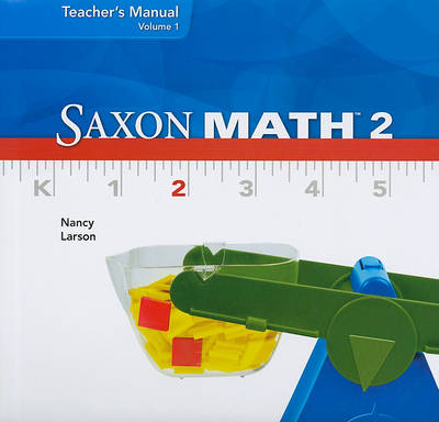 Book cover for Saxon Math 2, Volume 1