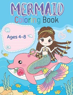 Book cover for Mermaid Coloring Book