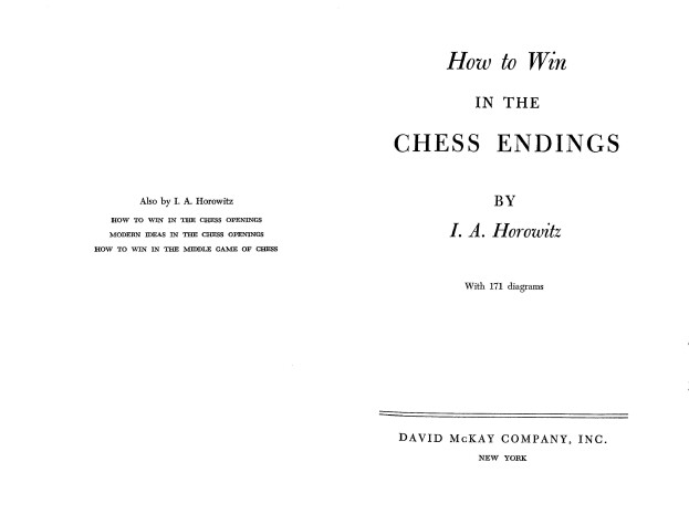 Book cover for How to Win in Chess Endings