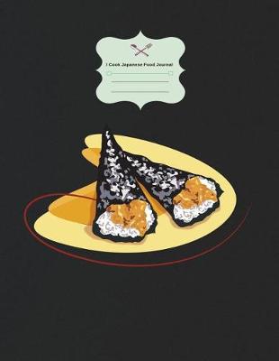 Book cover for I Cook japanese Food Journal