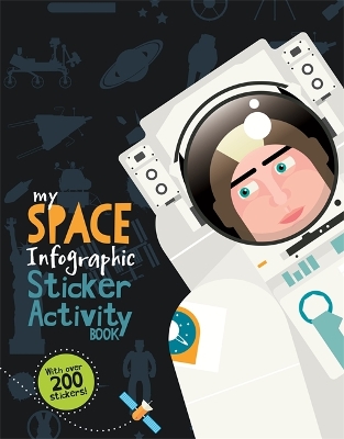 Cover of My Space Infographic Sticker Activity Book