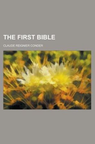 Cover of The First Bible