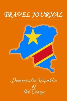 Book cover for Travel Journal - Democratic Republic of the Congo - 50 Half Blank Pages -