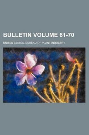 Cover of Bulletin Volume 61-70