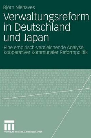 Cover of Verwaltungsreform in Deutschland Und Japan