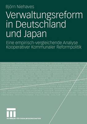 Book cover for Verwaltungsreform in Deutschland Und Japan