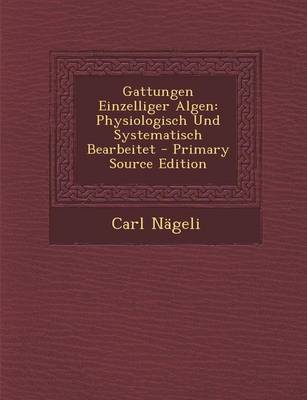 Book cover for Gattungen Einzelliger Algen