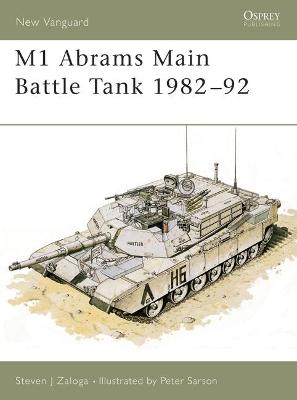 Book cover for M1 Abrams Main Battle Tank 1982–92