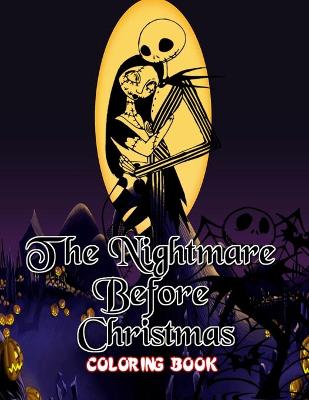 Book cover for The Nightmare Before Christmas Coloring Book