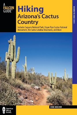 Book cover for Hiking Arizona's Cactus Country