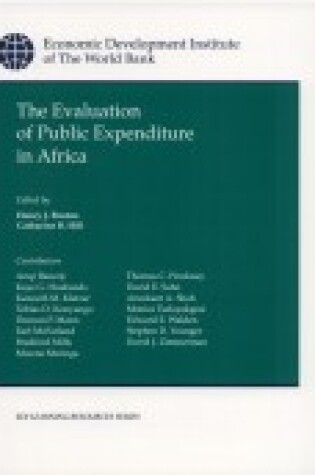 Cover of The Evaluation of Public Expenditure in Africa