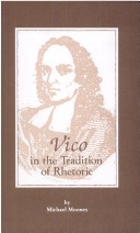 Book cover for Vico in the Tradition of Rhetoric