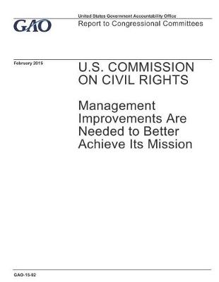 Book cover for U.S. Commission on Civil Rights