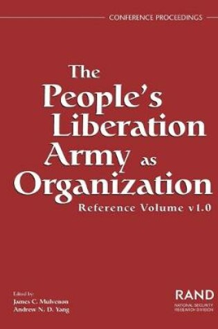 Cover of The People's Liberation Army as Organization