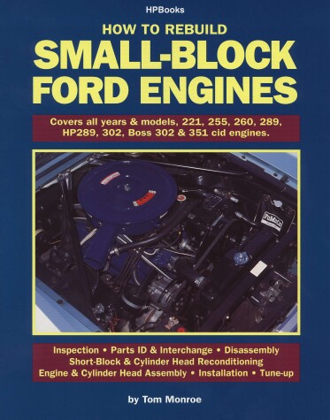 Book cover for Rebuild Small-block Ford Engines Hp89