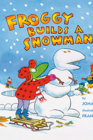 Cover of Froggy Builds a Snowman