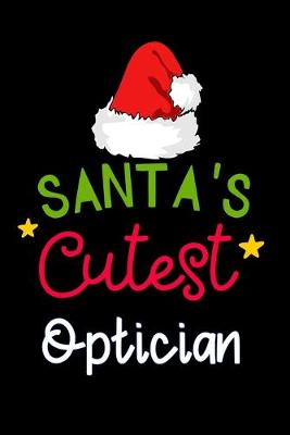 Book cover for santa's cutest Optician