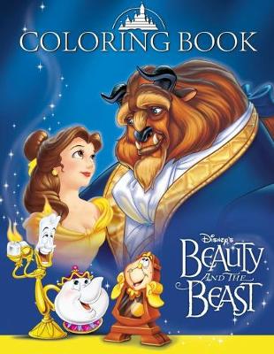 Book cover for Beauty and the Beast Coloring Book