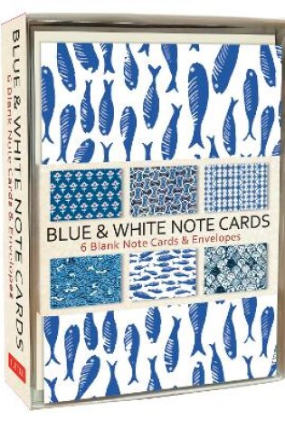 Cover of Blue and White Note Cards