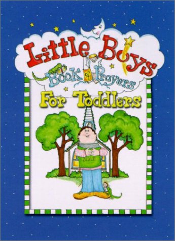 Book cover for Little Boys Book of Prayers for Toddlers