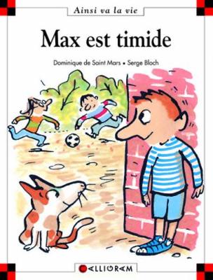 Book cover for Max est timide (3)