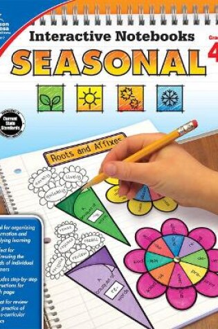 Cover of Interactive Notebooks Seasonal, Grade 4