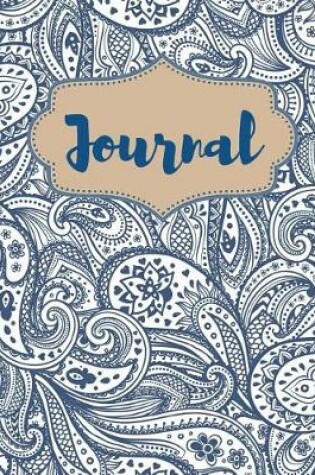 Cover of Paisley Blue Notebook