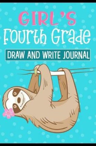 Cover of Girl's Fourth Grade Draw and Write Journal