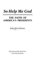 Book cover for So Help ME God