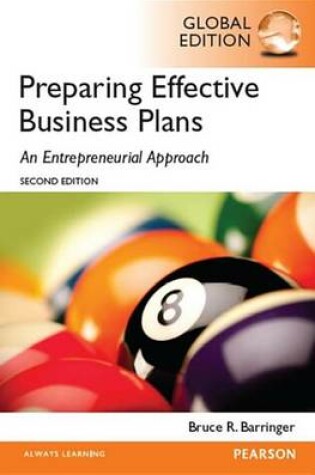 Cover of PDFeBook Instant Access for Barringer: Preparing Effective Business Plans: An Entrepreneurial Approach, Global Edition