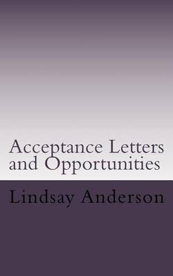 Book cover for Acceptance Letters and Opportunities